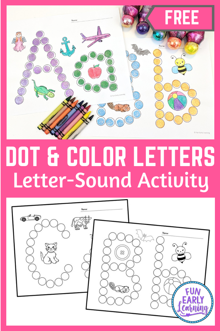 Dot and Color Letters & Sounds – Fun Early Learning