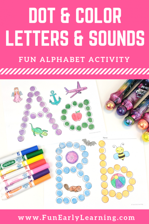 Dot and Color Letters & Sounds – Fun Early Learning