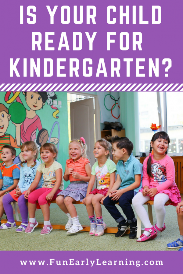 Is Your Child Academically Ready For Kindergarten? (Part 1) – Fun Early ...