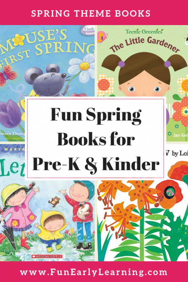 Favorite Spring Books for Preschool and Kindergarten – Fun Early Learning