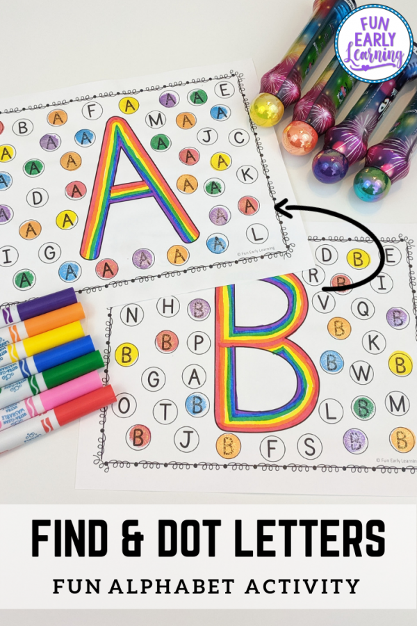 Find and Dot Matching Letters – Fun Early Learning