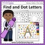 Find and Dot Matching Letters – Fun Early Learning