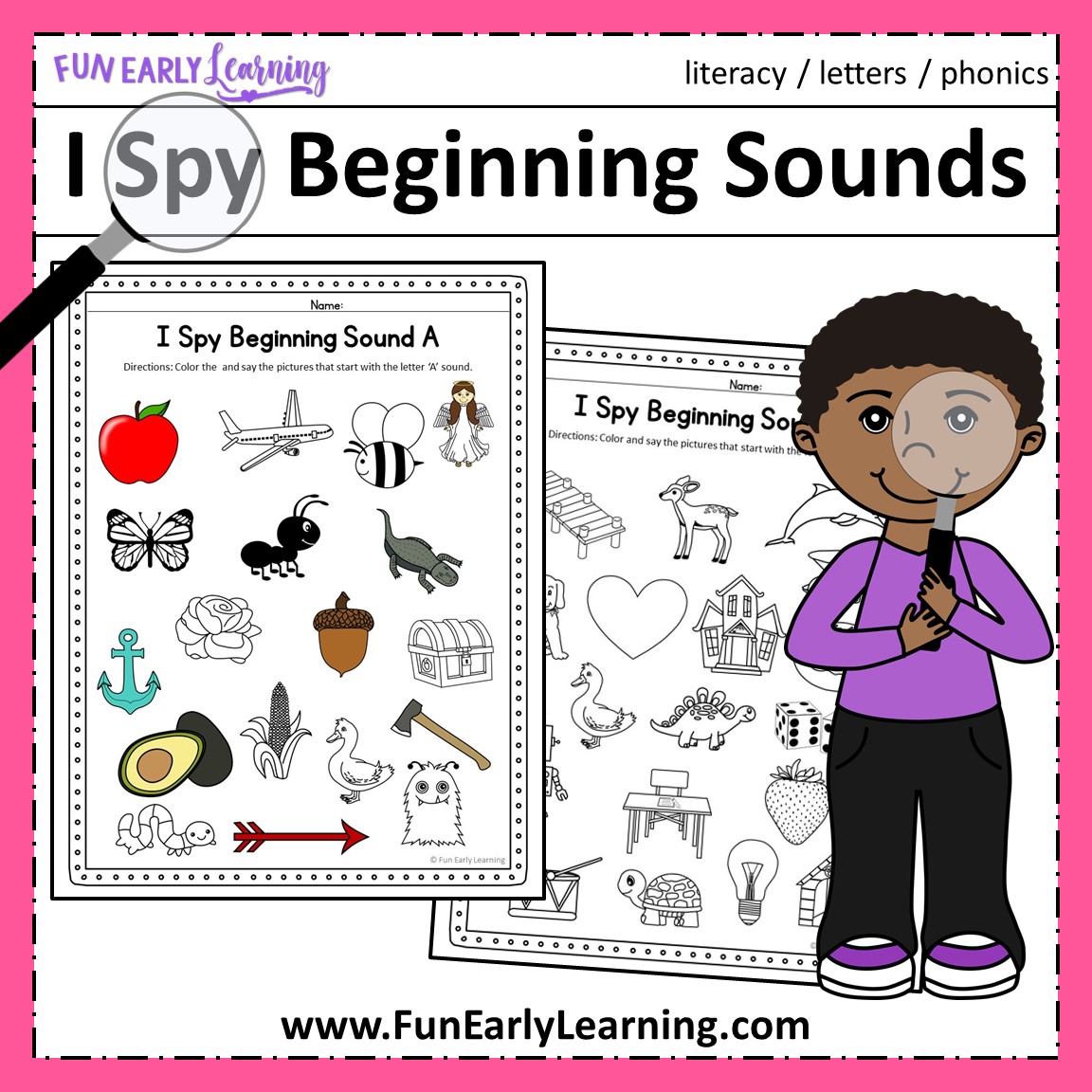 Beginning Sounds G, T, B Worksheet - Have Fun Teaching