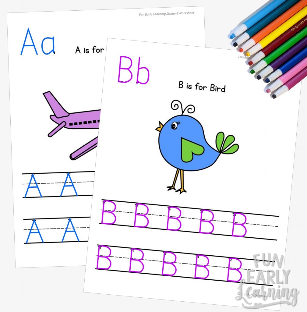 Letter Recognition and Identification Activities for preschool