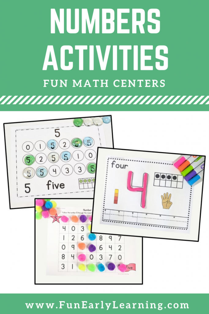 Learning Numbers Hands-on Activities Binder – Fun Early Learning