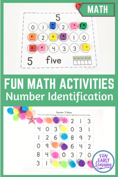 Learning Numbers Hands-on Activities Binder – Fun Early Learning