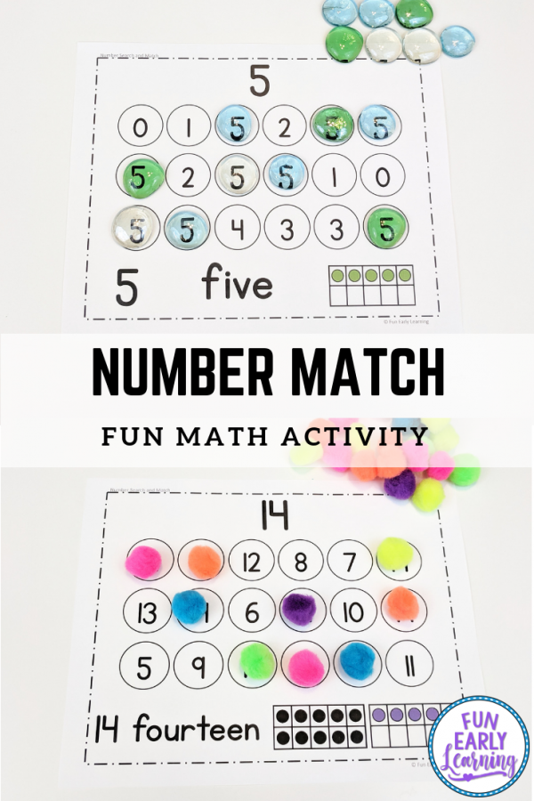 Number Search and Match – Fun Early Learning