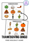 Thanksgiving Bingo – Fun Early Learning