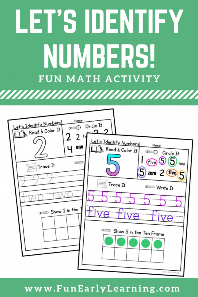 Let’s Identify It Number Recognition – Fun Early Learning