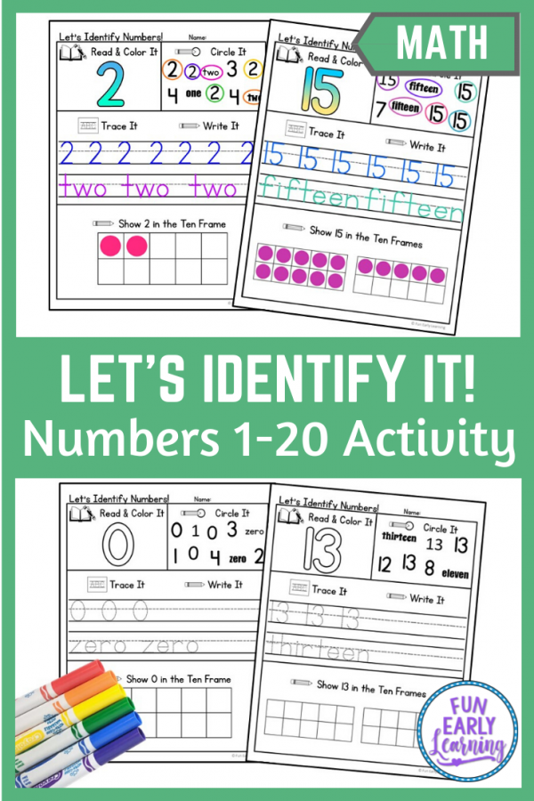 Let’s Identify It Number Recognition – Fun Early Learning