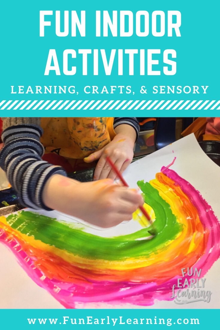 Fun Indoor Activities for Kids in Preschool, PreK, and Kindergarten ...