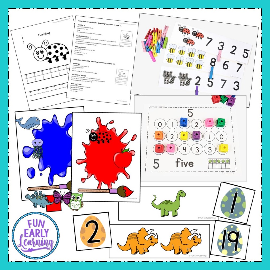 PreK Starter Kit Mega Bundle (letters, numbers, writing, shapes, colors ...