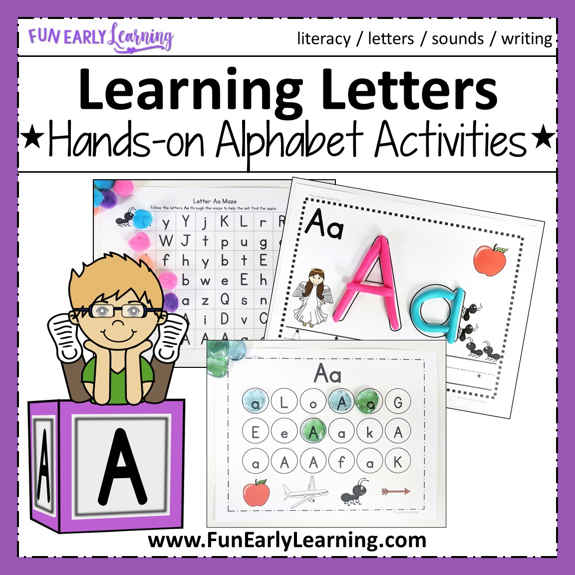 Letter Activities For Preschoolers And Kindergarten Learning Letters Binder
