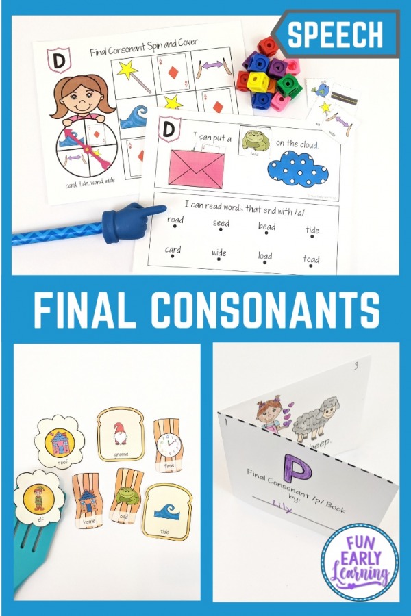 Final Consonant Deletion – Fun Early Learning