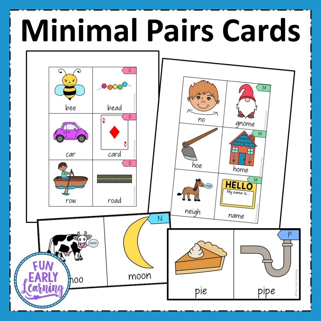 Final Consonant Deletion Bundle Minimal Pairs, Activities, Worksheets ...