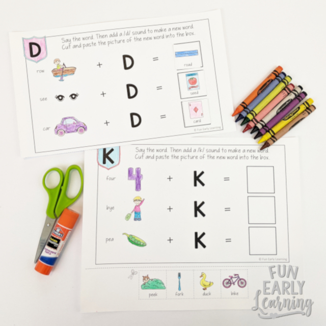 Final Consonant Deletion Worksheet For Kids