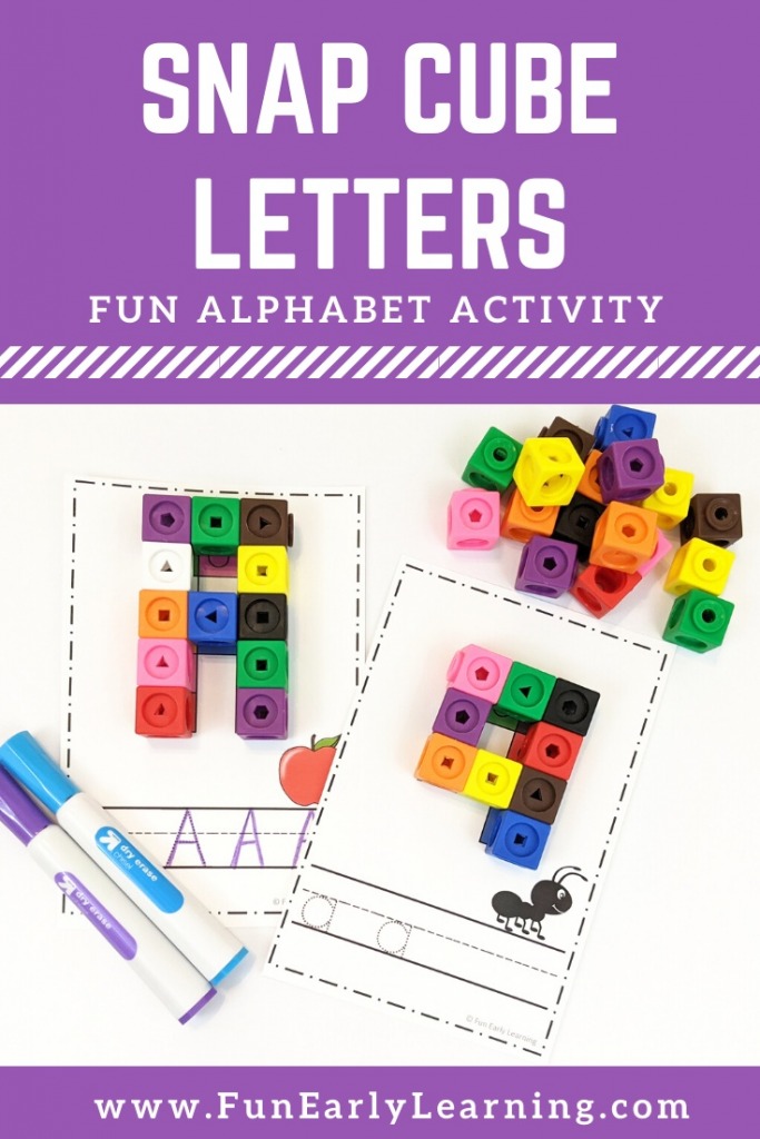 Snap Cube Letters – Fun Early Learning