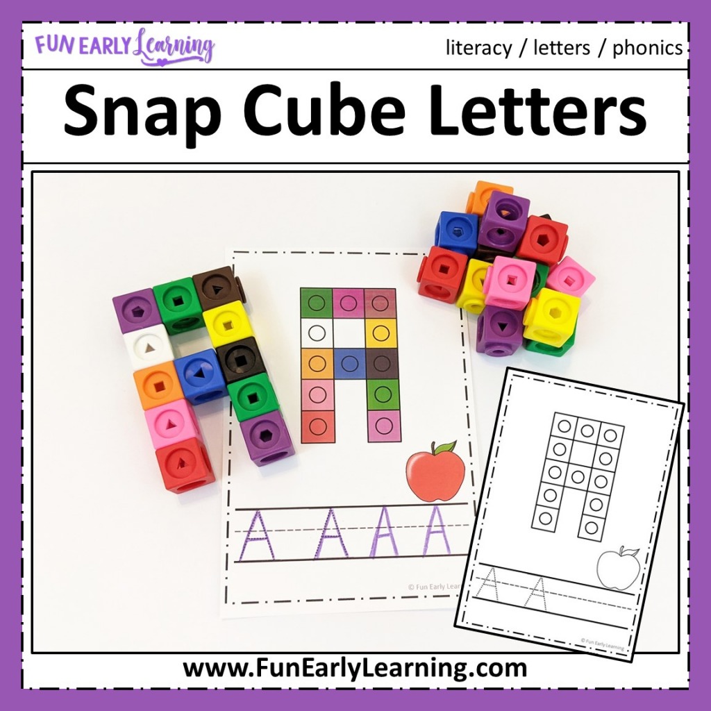 Snap Cube Letters – Fun Early Learning