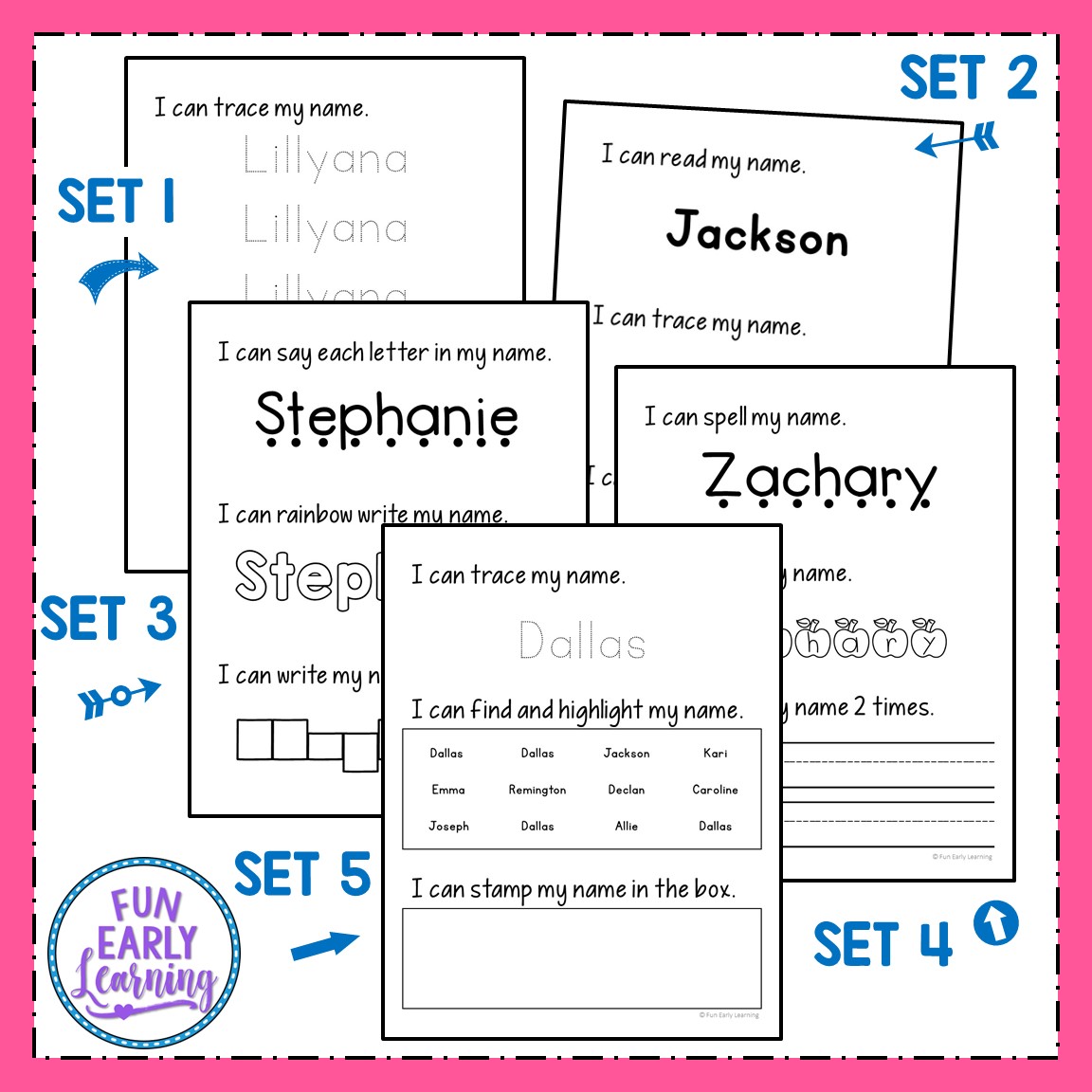 editable name writing worksheets and practice activities