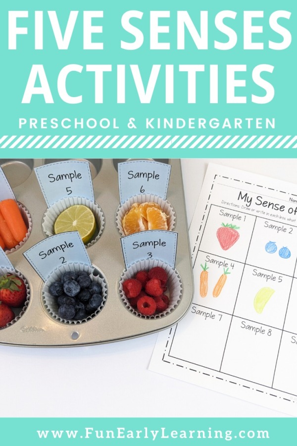 Five Senses Activities for Preschool – Fun Early Learning