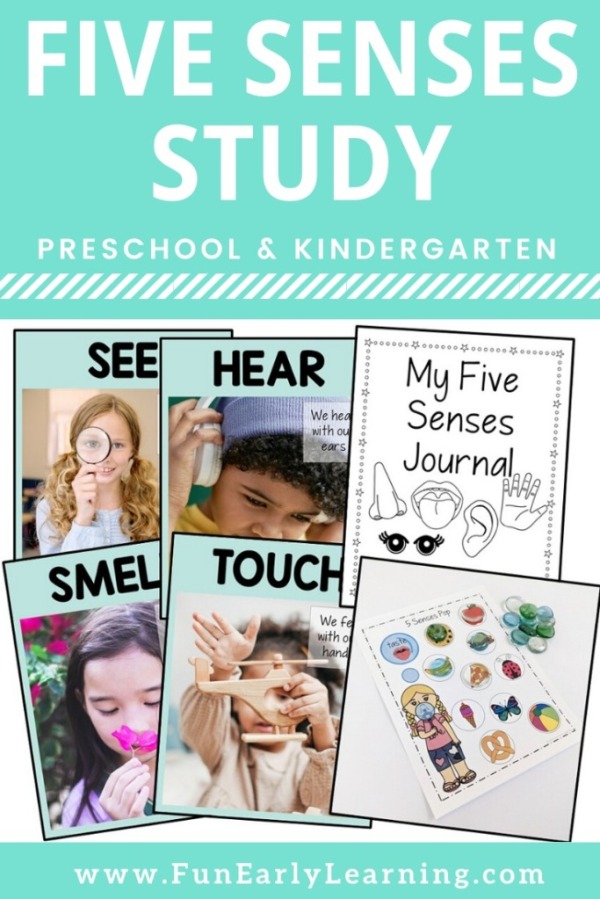 5 Must have Activities to Teach the Five Senses for Preschoolers – Fun ...